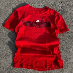 ***VINTAGE*** 80’s Oregon athletic Revolution Run Red T-Shirt